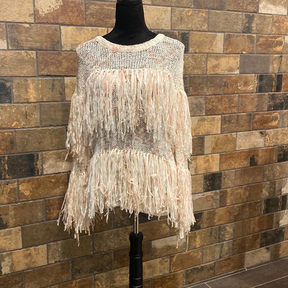 Fringe sweater